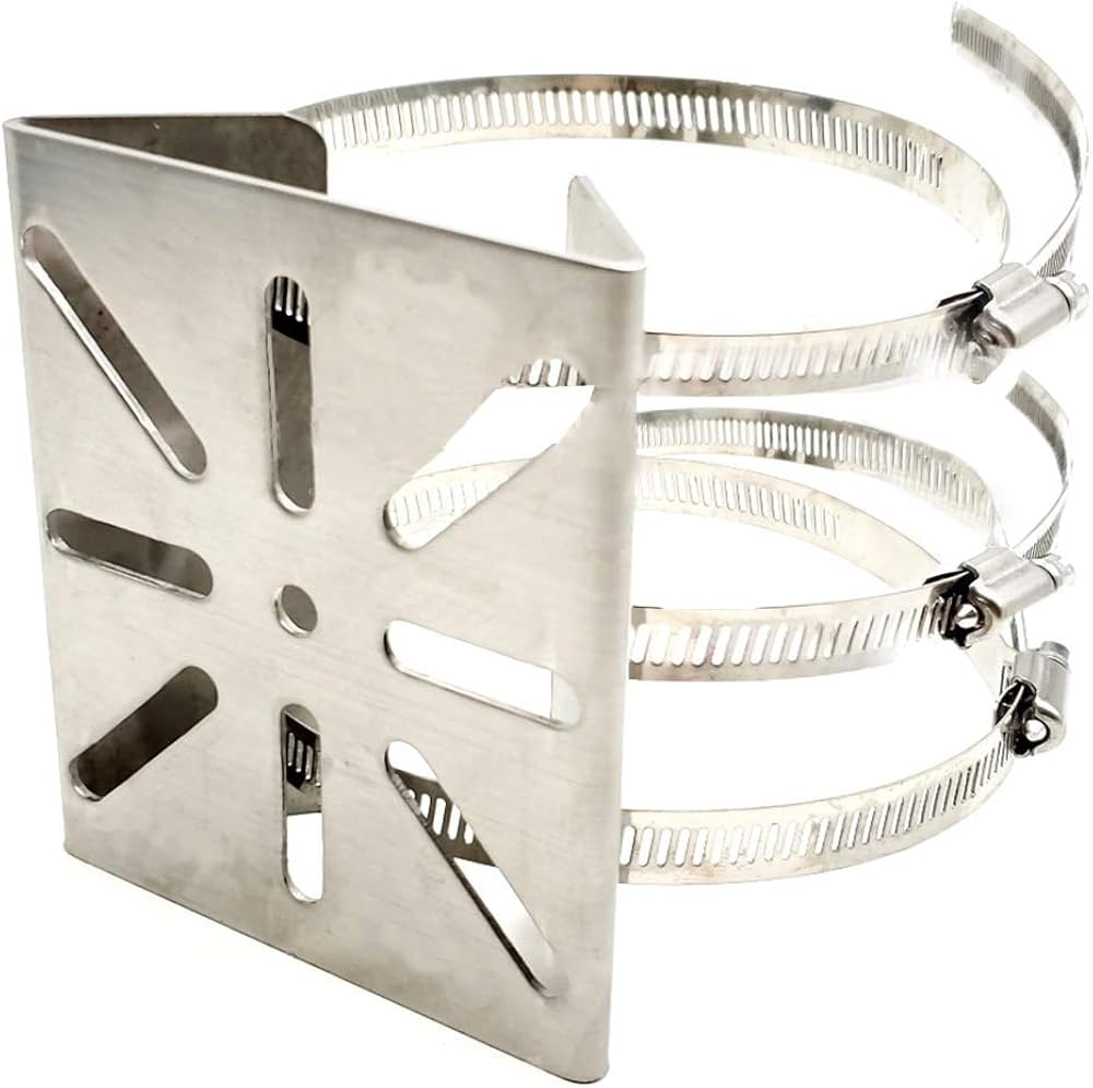 ステンレス製 防犯カメラ用 取り付け金具 取付金具 電柱 ポール用 自作 スタンド とりつけかなぐ ぼうはんかめら ダミー ステッカー ワイヤレス 円柱 角柱 屋外 ダミー ダミーカメラ 監視カメラ ダミー ステンレスバンド 3本付